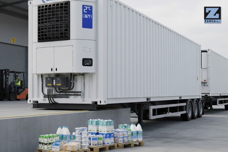 reefer para lácteos