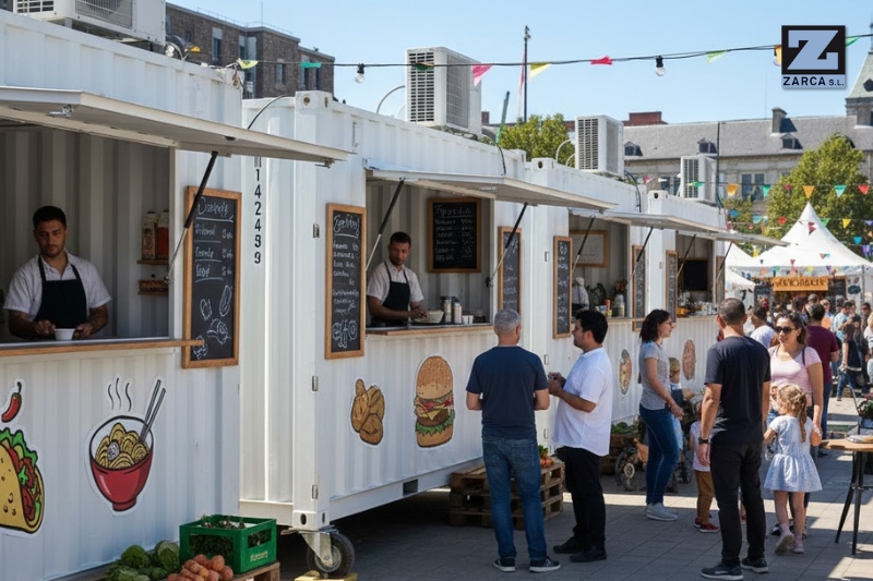 reefers portátiles para ferias gastronómicas