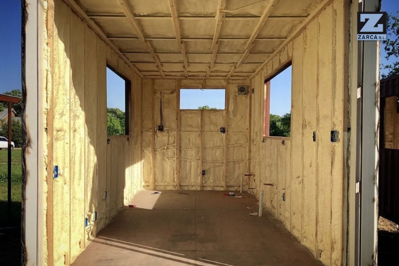 aislar un contenedor marítimo