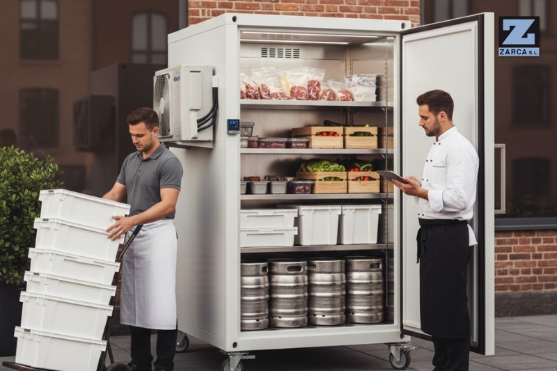reefer portátil para hostelería