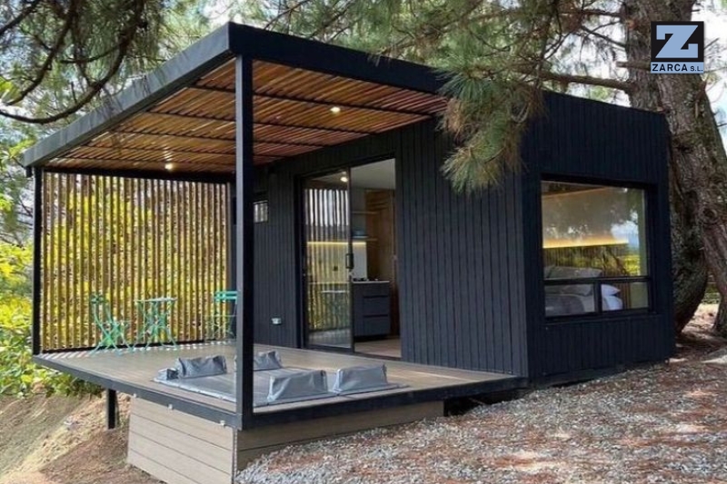 Cómo nivelar un contenedor en terreno irregular