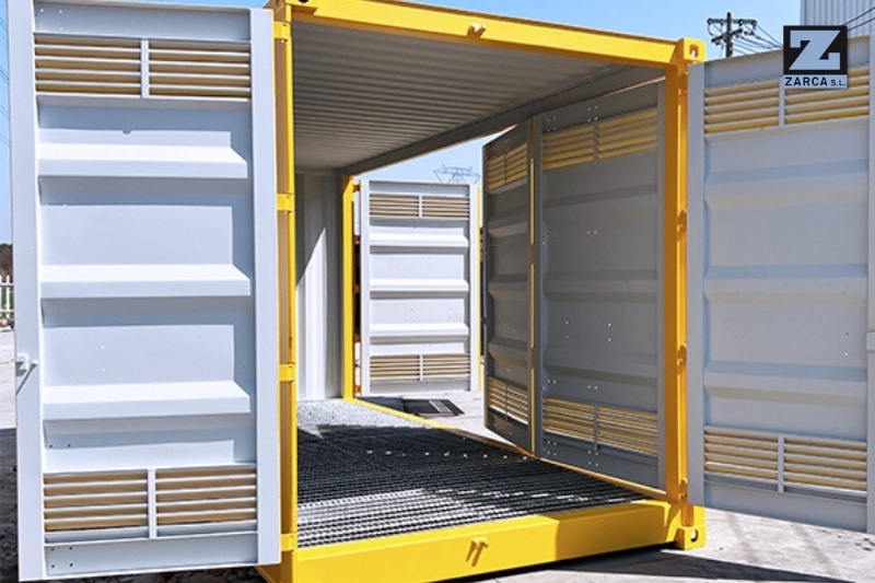 ventilación en el transporte de mercancías peligrosas