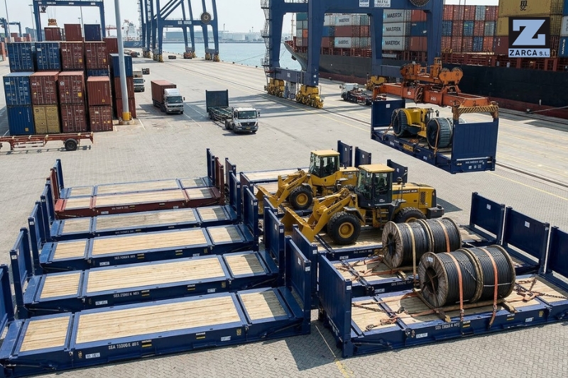 contenedores flat rack 40